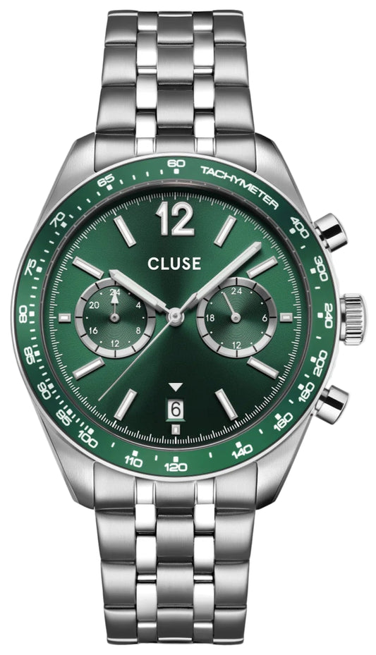 Cluse CW25602 Aravis Dual Timer Stainless Steel Bracelet