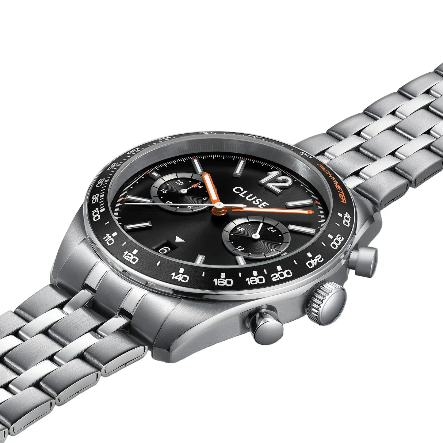 Cluse CW25603 Aravis Dual Timer Stainless Steel Bracelet