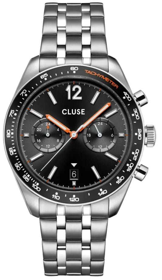 Cluse CW25603 Aravis Dual Timer Stainless Steel Bracelet
