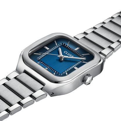 Cluse CW25701 Quadrus Silver Stainless Steel Bracelet