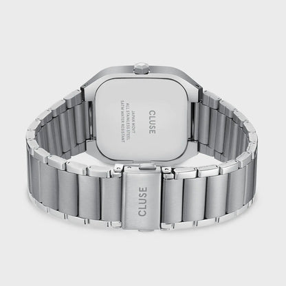 Cluse CW25701 Quadrus Silver Stainless Steel Bracelet