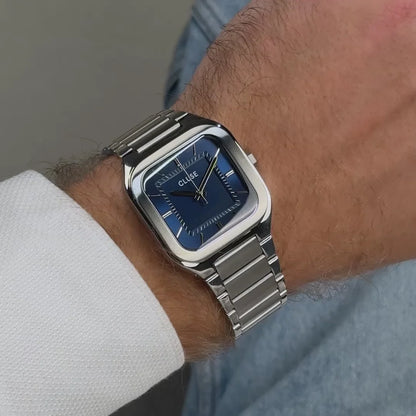 Cluse CW25701 Quadrus Silver Stainless Steel Bracelet