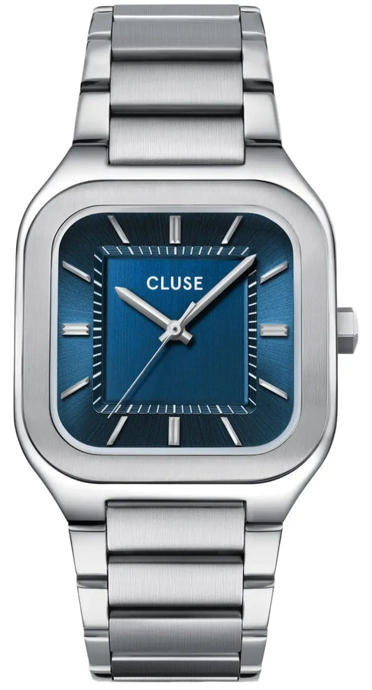 Cluse CW25701 Quadrus Silver Stainless Steel Bracelet