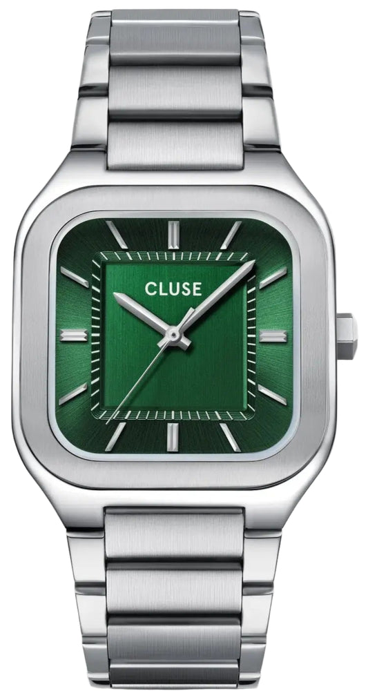 Cluse CW25702 Quadrus Silver Stainless Steel Bracelet