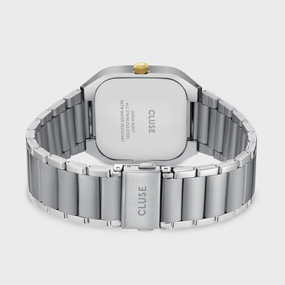 Cluse CW25704 Quadrus Silver Stainless Steel Bracelet