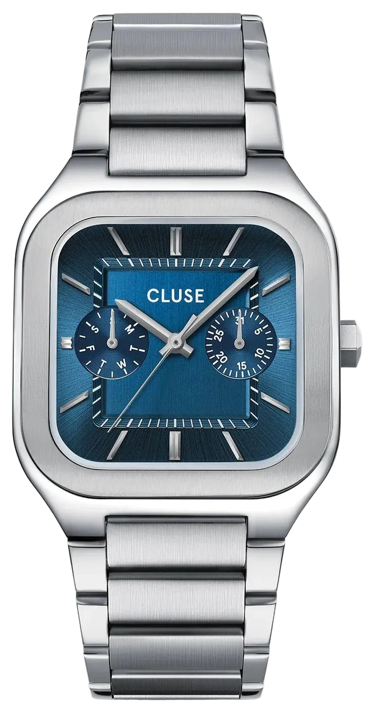 Cluse CW26209 Quadrus Multifunction Silver Stainless Steel Bracelet