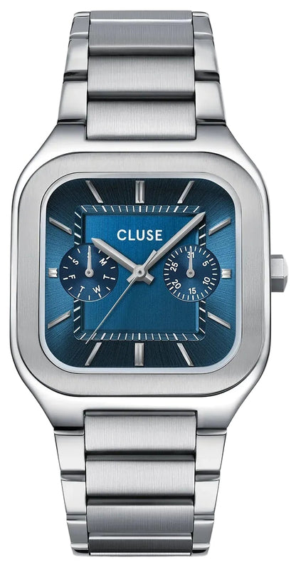 Cluse CW26209 Quadrus Multifunction Silver Stainless Steel Bracelet