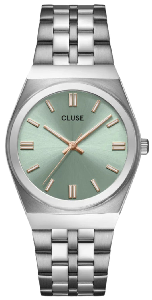 Cluse CW35103 Retro 70's Silver Stainless Steel Bracelet