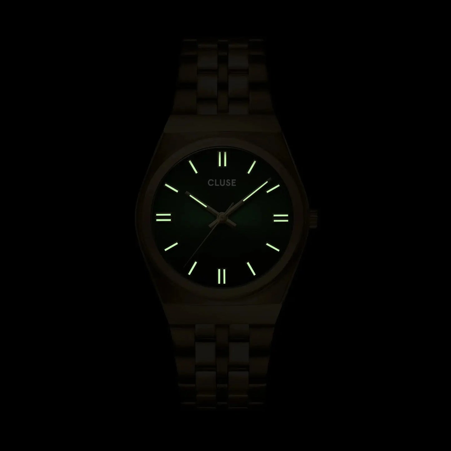 Cluse CW35105 Retro 70's Gold Stainless Steel Bracelet