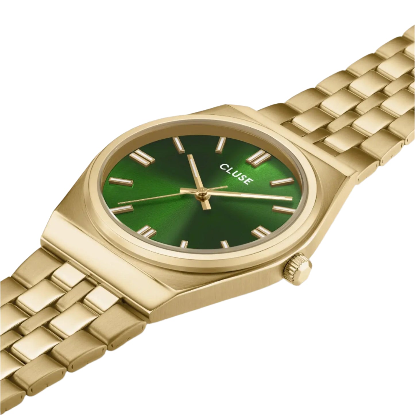 Cluse CW35105 Retro 70's Gold Stainless Steel Bracelet
