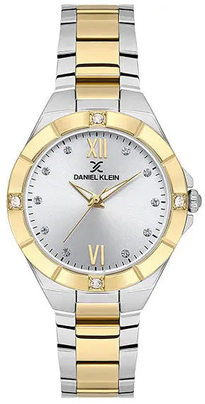 Daniel Klein DK.1.13874-4 Two Tone Stainless Steel Bracelet