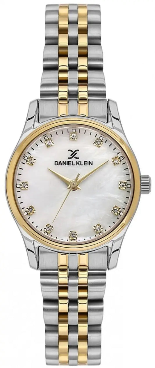 Daniel Klein DK.1.13914-4 Two Tone Stainless Steel Bracelet