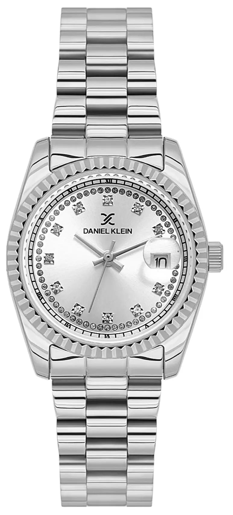 Daniel Klein DK.1.13924-1 Silver Stainless Steel Bracelet