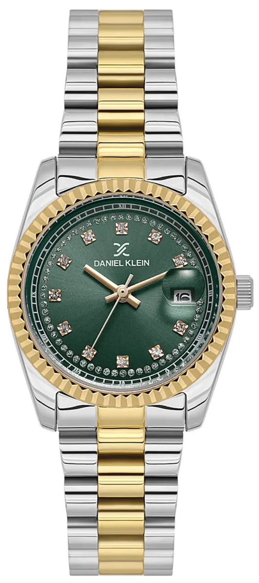 Daniel Klein DK.1.13924-5 Two Tone Stainless Steel Bracelet