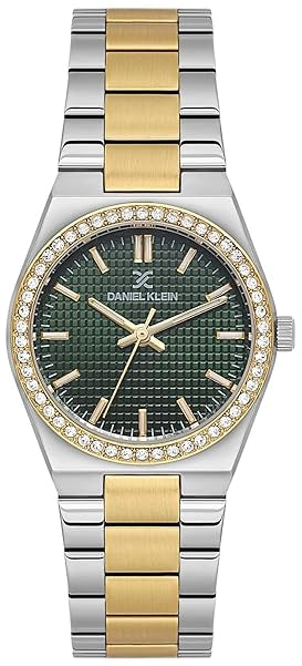 Daniel Klein DK.1.13949-5 Two Tone Stainless Steel Bracelet