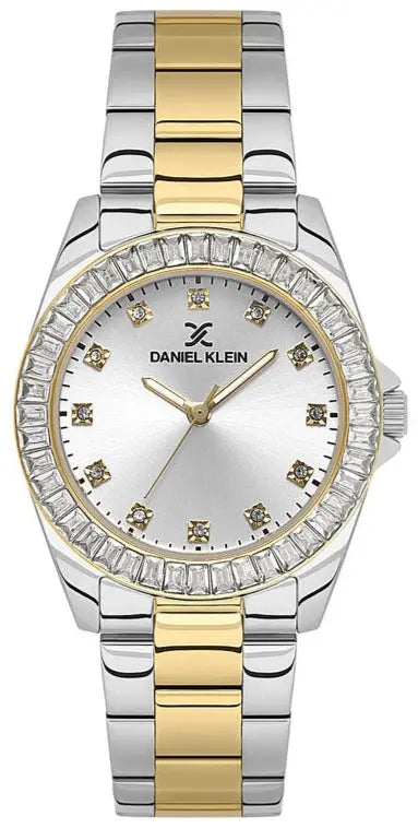 Daniel Klein DK.1.13950-4 Two Tone Stainless Steel Bracelet