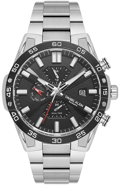 Daniel Klein DK.1.13974-1 Multifunction Stainless Steel Bracelet