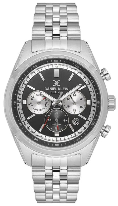 Daniel Klein DK.1.13976-1 Multifunction Stainless Steel Bracelet
