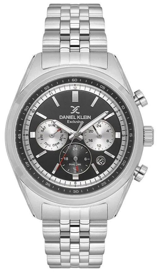 Daniel Klein DK.1.13976-1 Multifunction Stainless Steel Bracelet