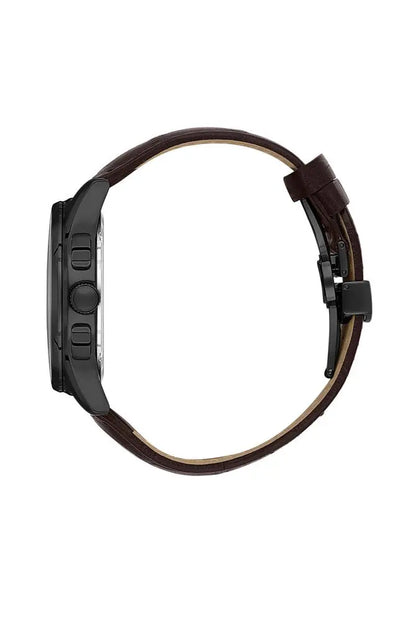 Daniel Klein DK.1.14002-5 Multifunction Brown Leather Strap