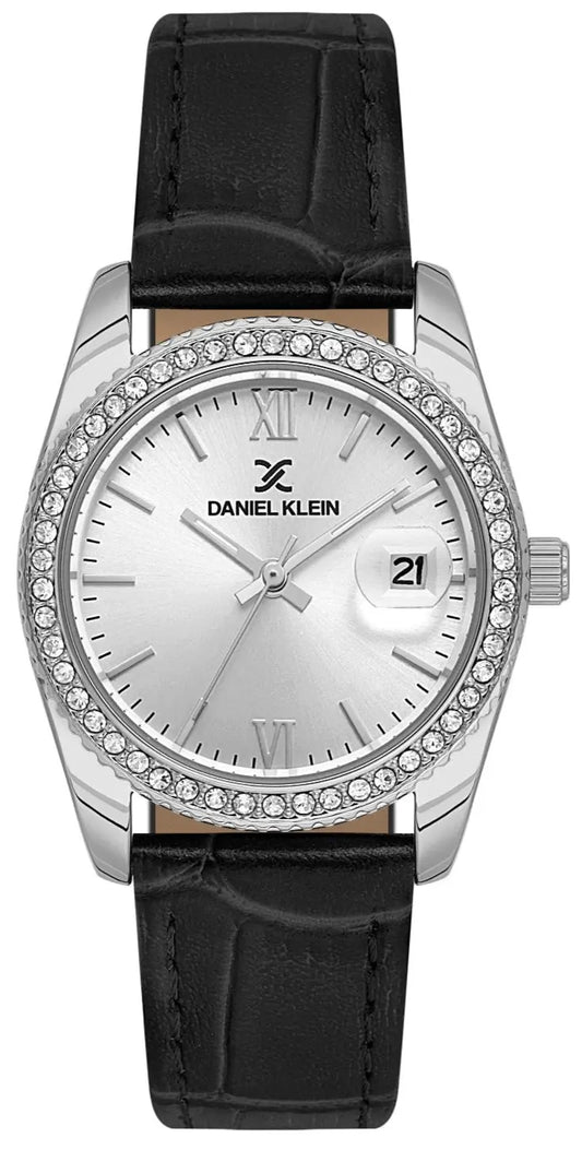 Daniel Klein DK.1.14030-1 Black Leather Strap