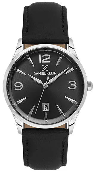 Daniel Klein DK.1.14034-2 Black Leather Strap