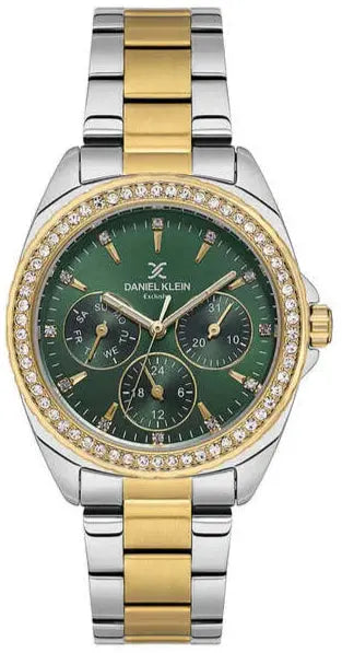 Daniel Klein DK.1.14053-4 Two Tone Stainless Steel Bracelet