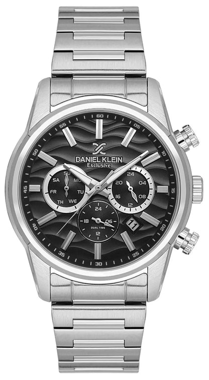 Daniel Klein DK.1.14062-1 Silver Stainless Steel Bracelet