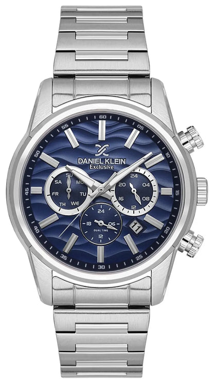 Daniel Klein DK.1.14062-2 Silver Stainless Steel Bracelet