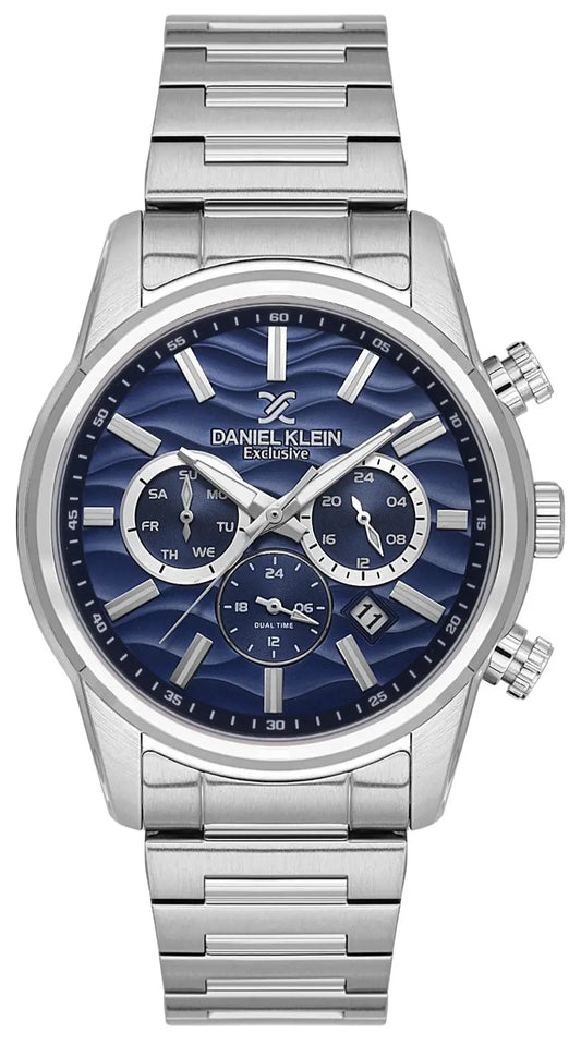 Daniel Klein DK.1.14062-2 Silver Stainless Steel Bracelet