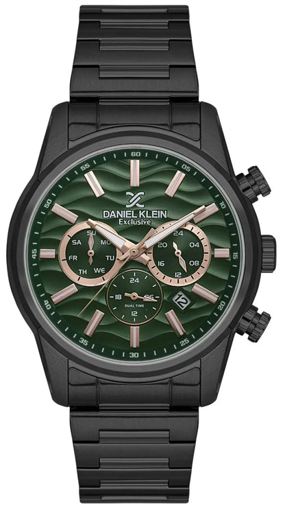 Daniel Klein DK.1.14062-5 Black Stainless Steel Bracelet