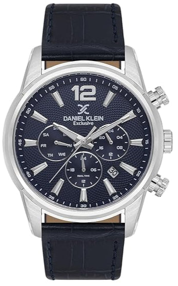 Daniel Klein DK.1.14063-2 Blue Leather Strap