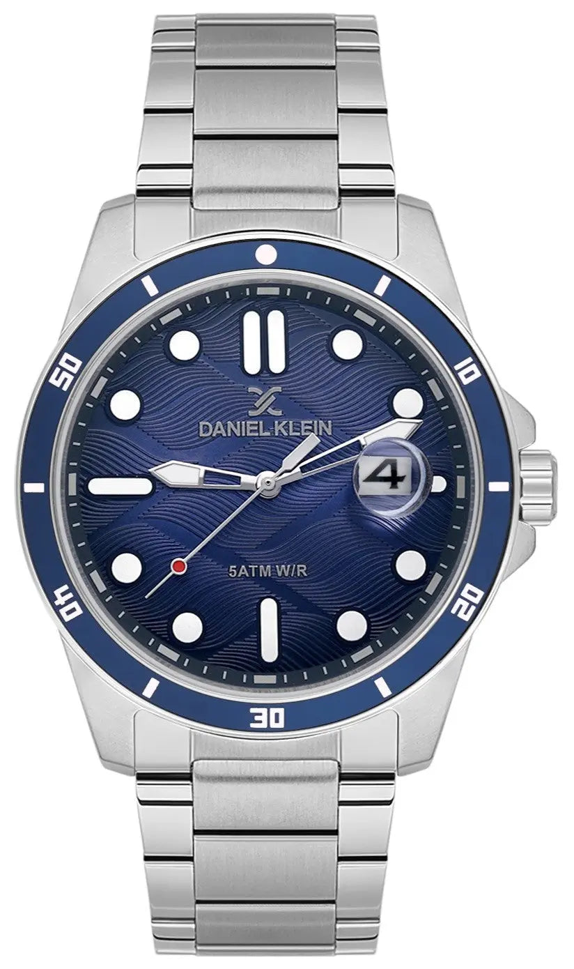Daniel Klein DK.1.14066-2 Silver Stainless Steel Bracelet