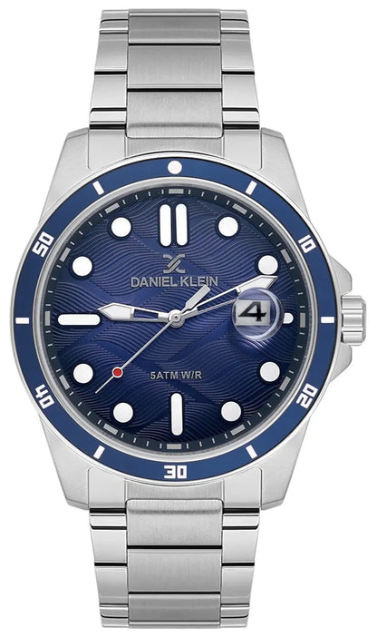 Daniel Klein DK.1.14066-2 Silver Stainless Steel Bracelet