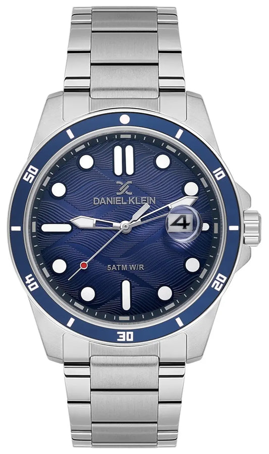 Daniel Klein DK.1.14066-2 Silver Stainless Steel Bracelet