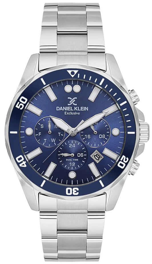 Daniel Klein DK.1.14067-2 Silver Stainless Steel Bracelet