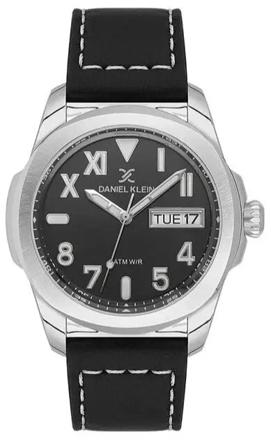 Daniel Klein DK.1.14078-1 Black Leather Strap