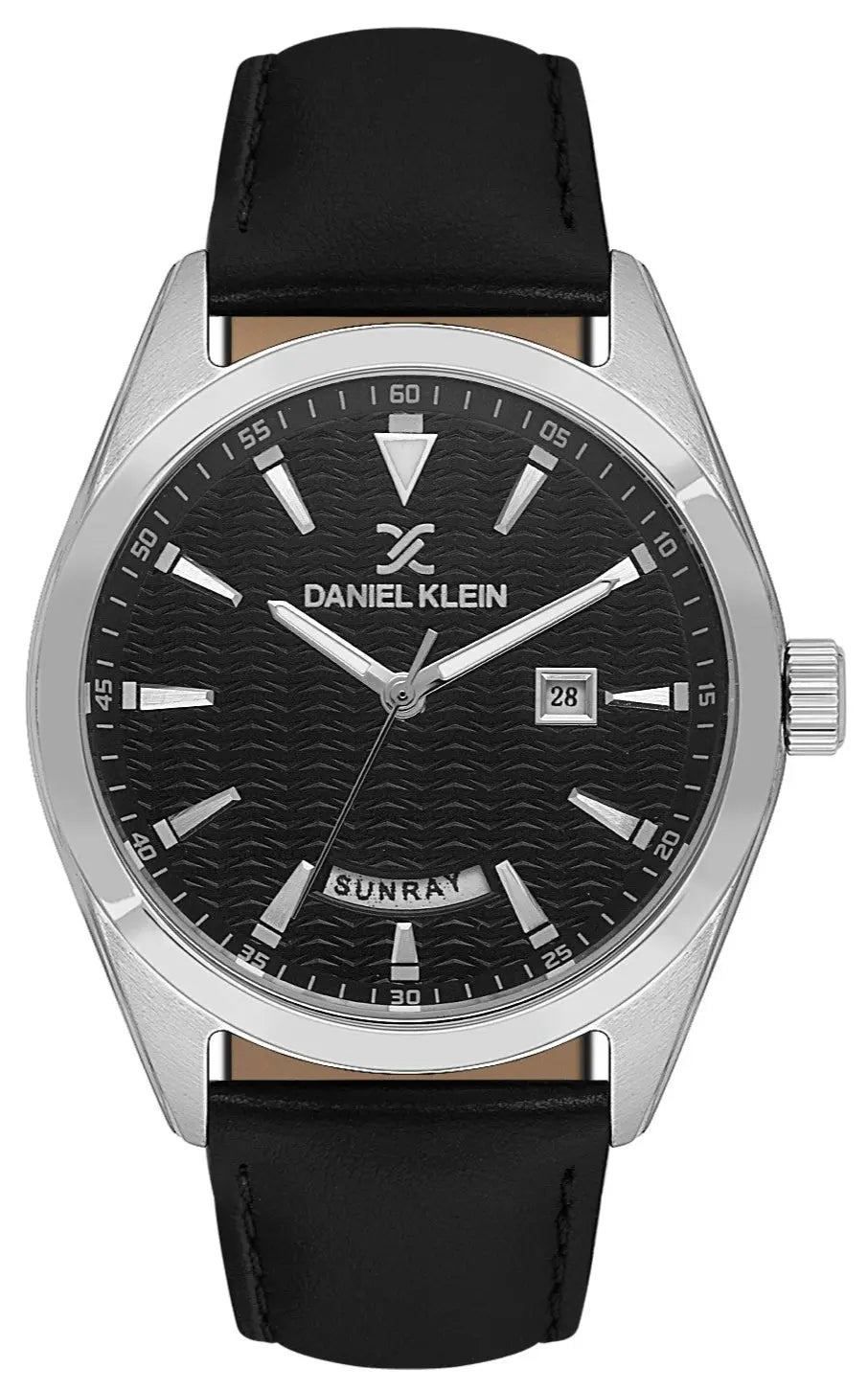Daniel Klein DK.1.14088-1 Black Leather Strap