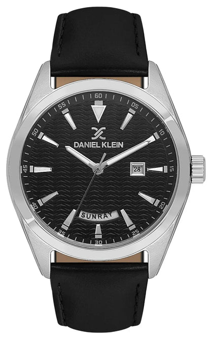 Daniel Klein DK.1.14088-1 Black Leather Strap