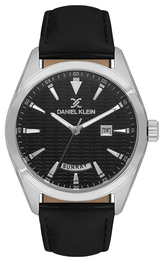 Daniel Klein DK.1.14088-1 Black Leather Strap