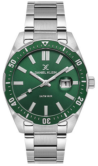 Daniel Klein DK.1.14195-3 Silver Stainless Steel Bracelet