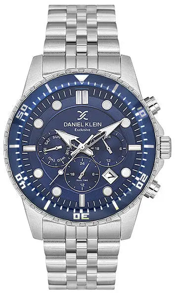 Daniel Klein DK.1.14233-2 Silver Stainless Steel Bracelet