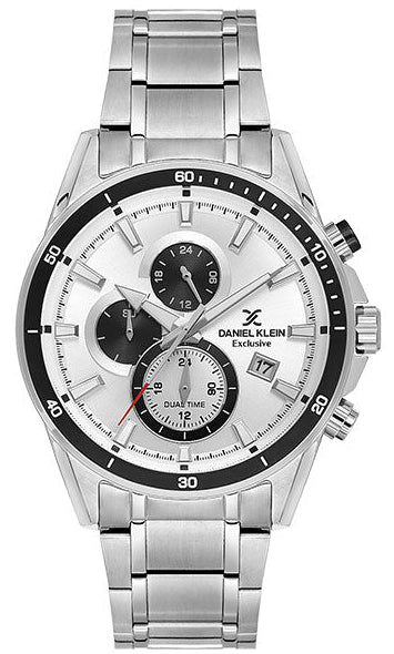 Daniel Klein DK.1.14247-1 Silver Stainless Steel Bracelet