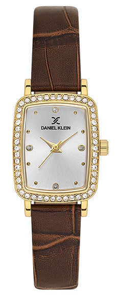 Daniel Klein DK.1.14294-3 Brown Leather Strap