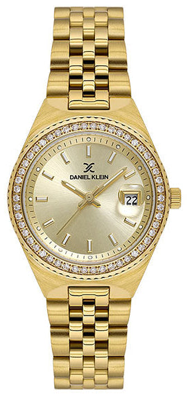 Daniel Klein DK.1.14304-2 Gold Stainless Steel Bracelet