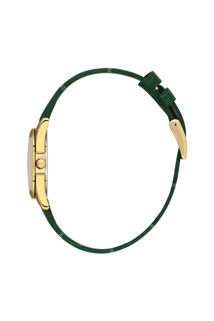 Daniel Klein DK.1.14312-2 Green Leather Strap