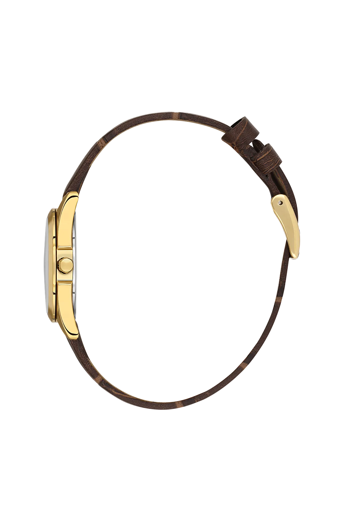 Daniel Klein DK.1.14312-3 Brown Leather Strap