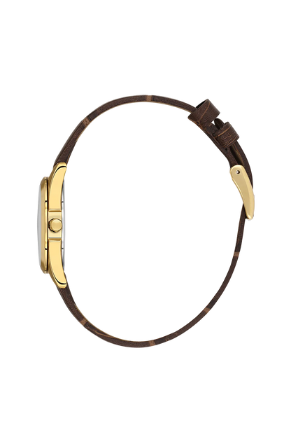 Daniel Klein DK.1.14312-3 Brown Leather Strap