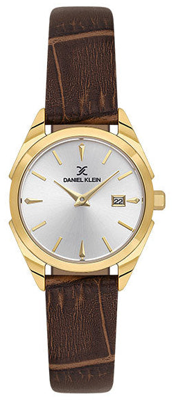 Daniel Klein DK.1.14312-3 Brown Leather Strap