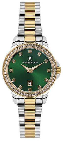 Daniel Klein DK.1.14316-4 Two Tone Stainless Steel Bracelet